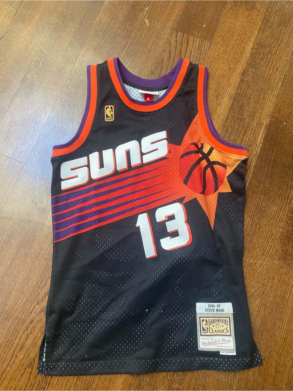 Mitchell & Ness Phoenix Suns Black Jersey - Nash